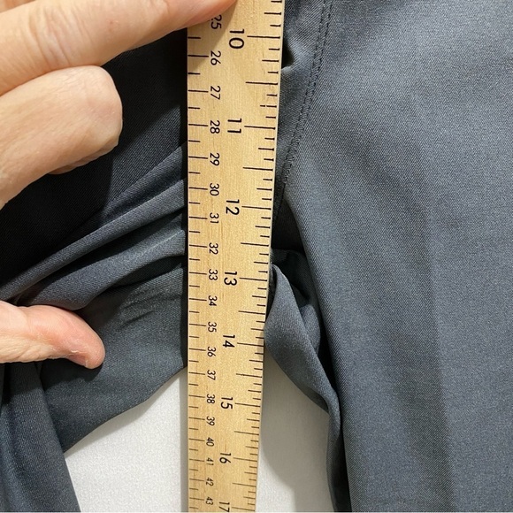 LOLE women’s grey athleisure zip up straight leg grey pants size 14 - Picture 11 of 16